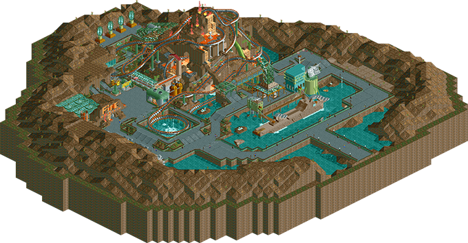 Fire Mountain map