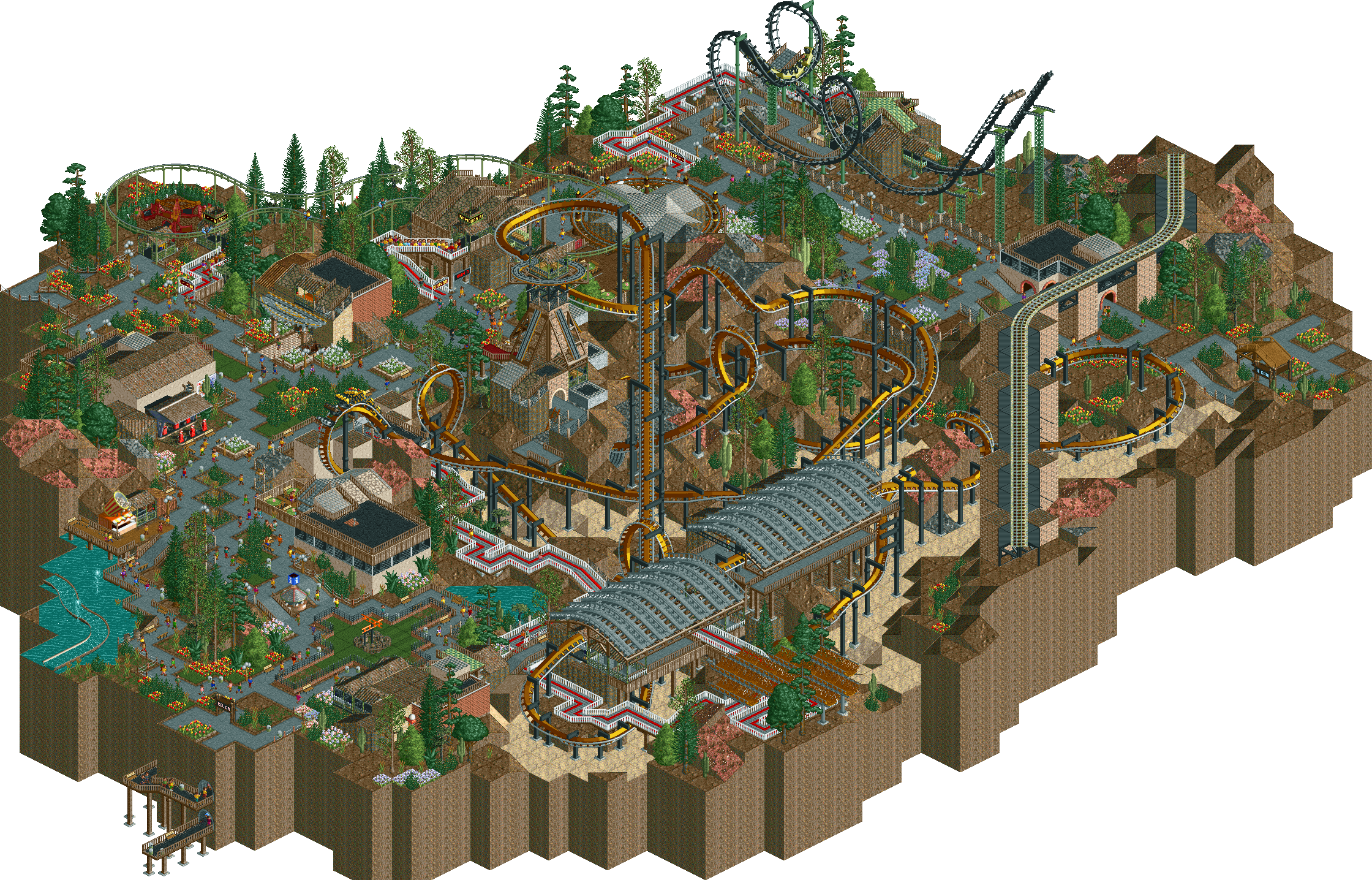 The Raptor Aerial Rope Park Builder's Description