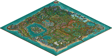 Deurklink Megapark map