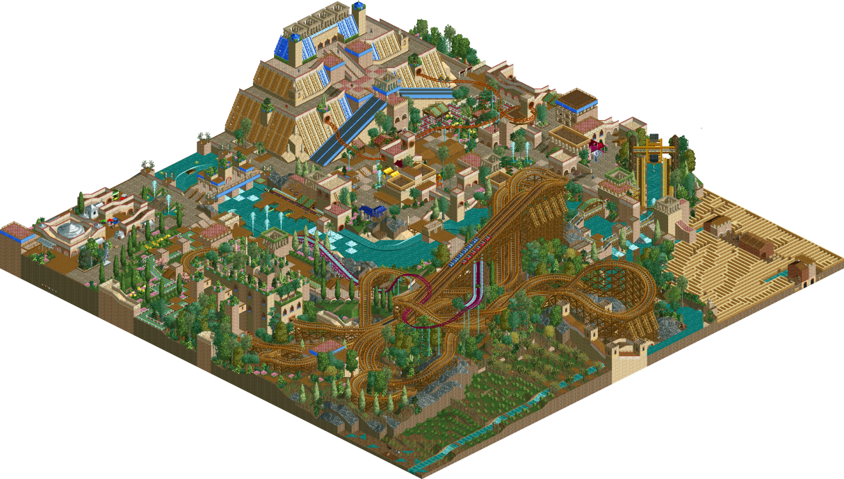 Between The Rivers map