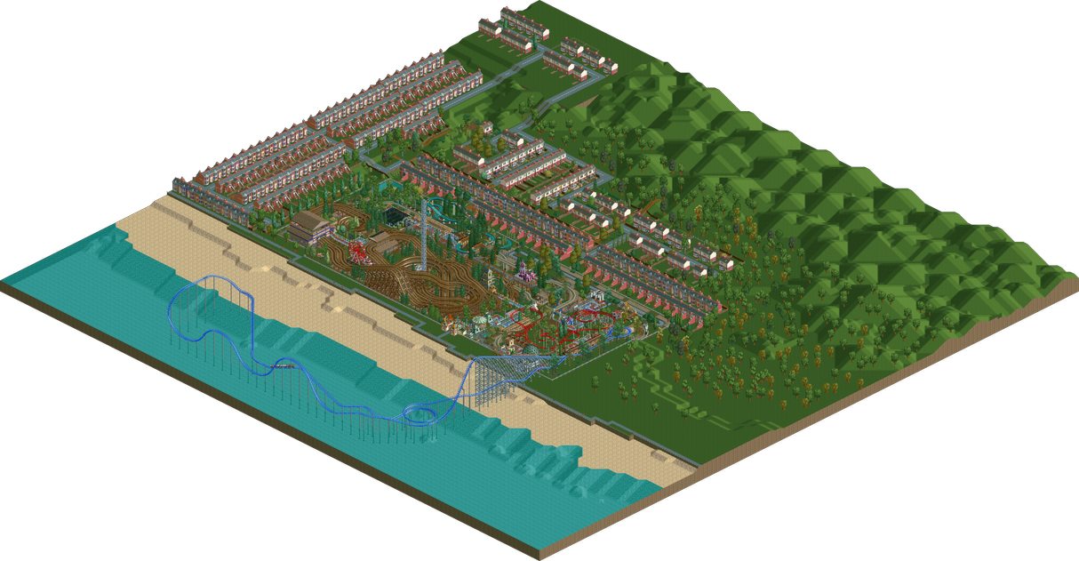 RCT Classic - Bumbly Beach map